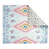 Play with Pieces Moroccan Rug/ Polka Dot Play Mat | The Nest Attachment Parenting Hub